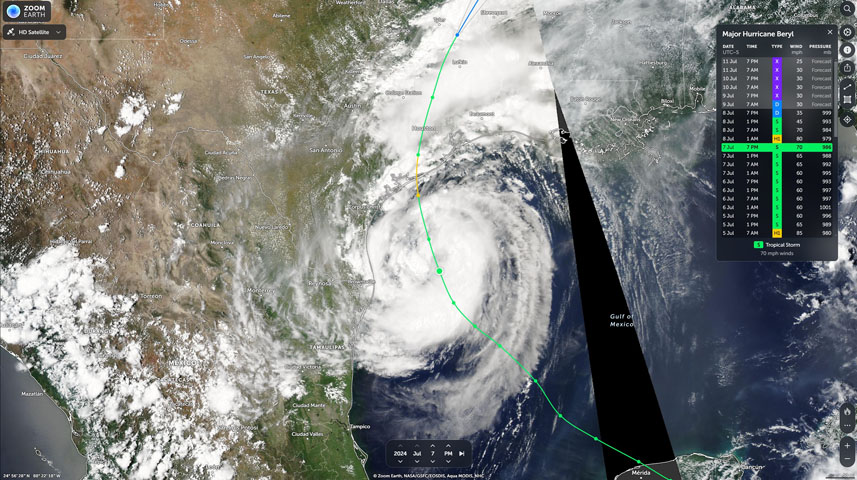 Hurricane Beryl 2024
